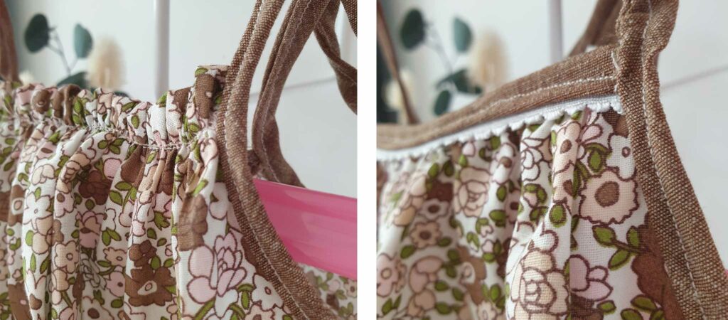 Lot de naissance Ana - Blouse Copenhague, détails avant et arrière